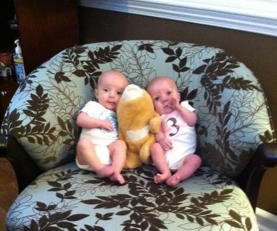 twinsthreemonthbirthday